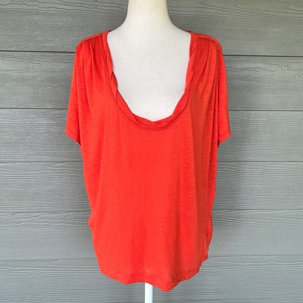 Pilcro Flutter Sleeve Knit Top